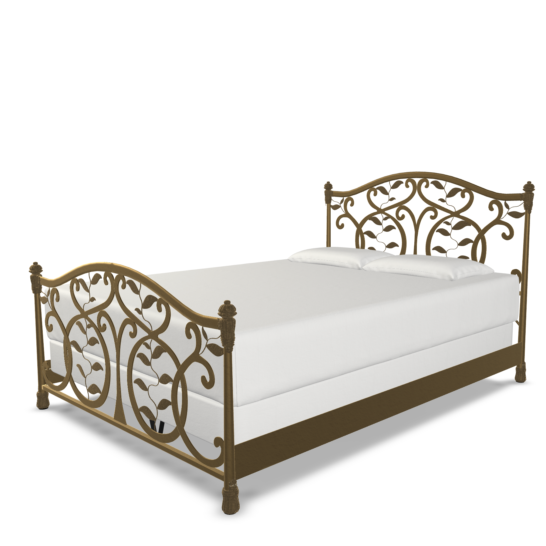 Laurel Cast Iron Bed Frame