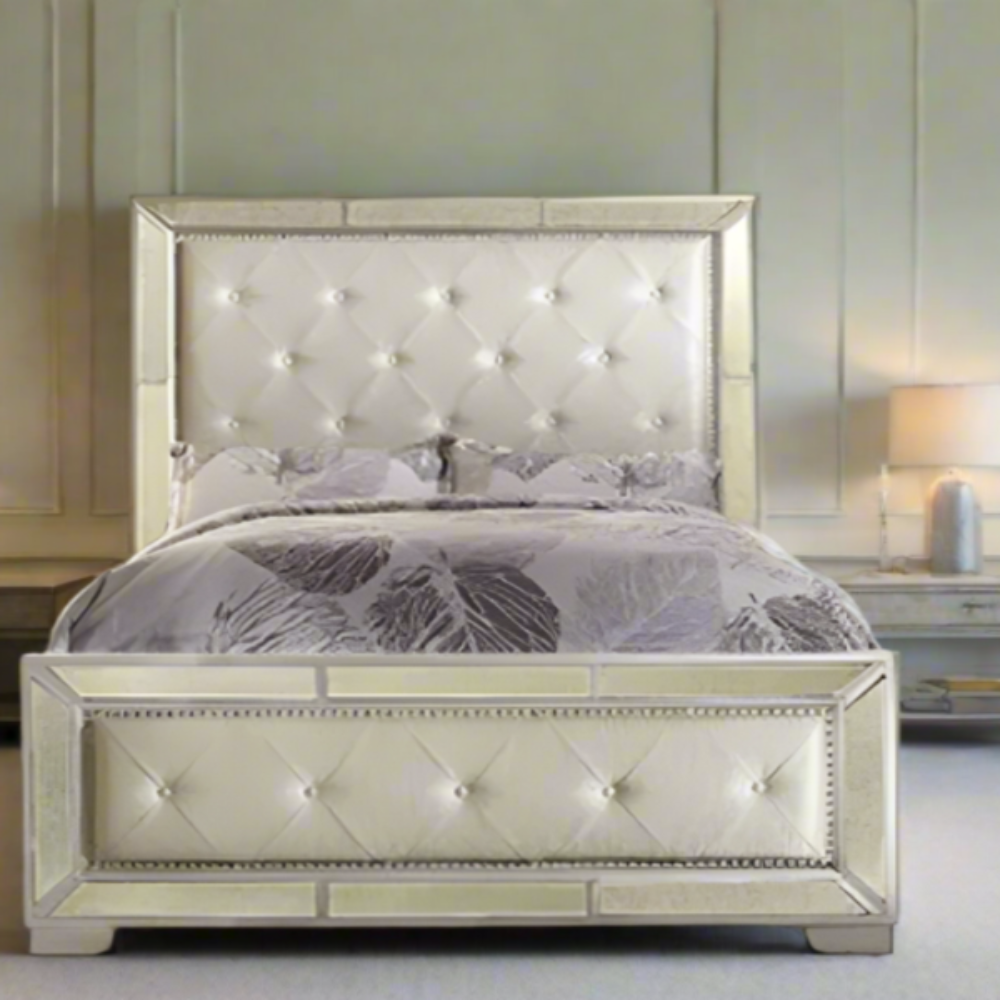 Loraine Wood Bed Frame