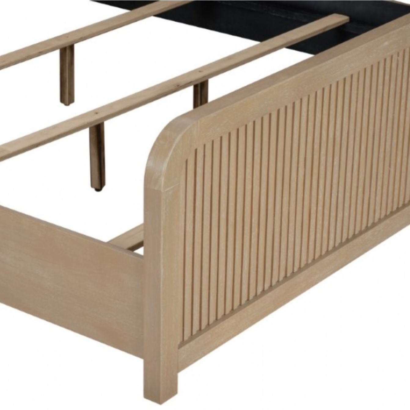 Tangerine Wood Bed Frame