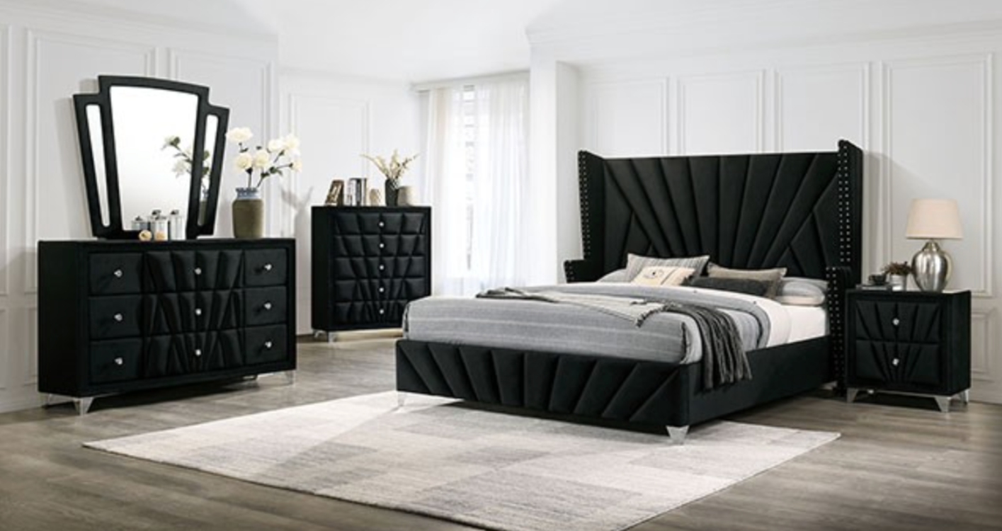 Carissa Upholstered Bed Frame