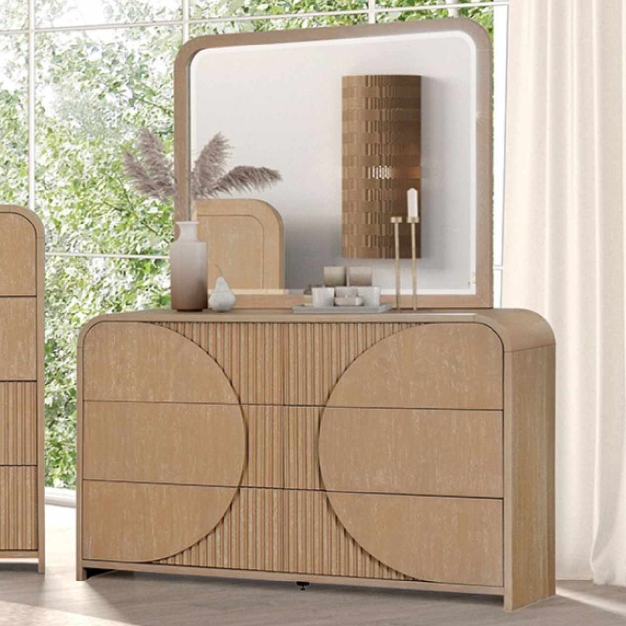 Tangerine Dressing Table