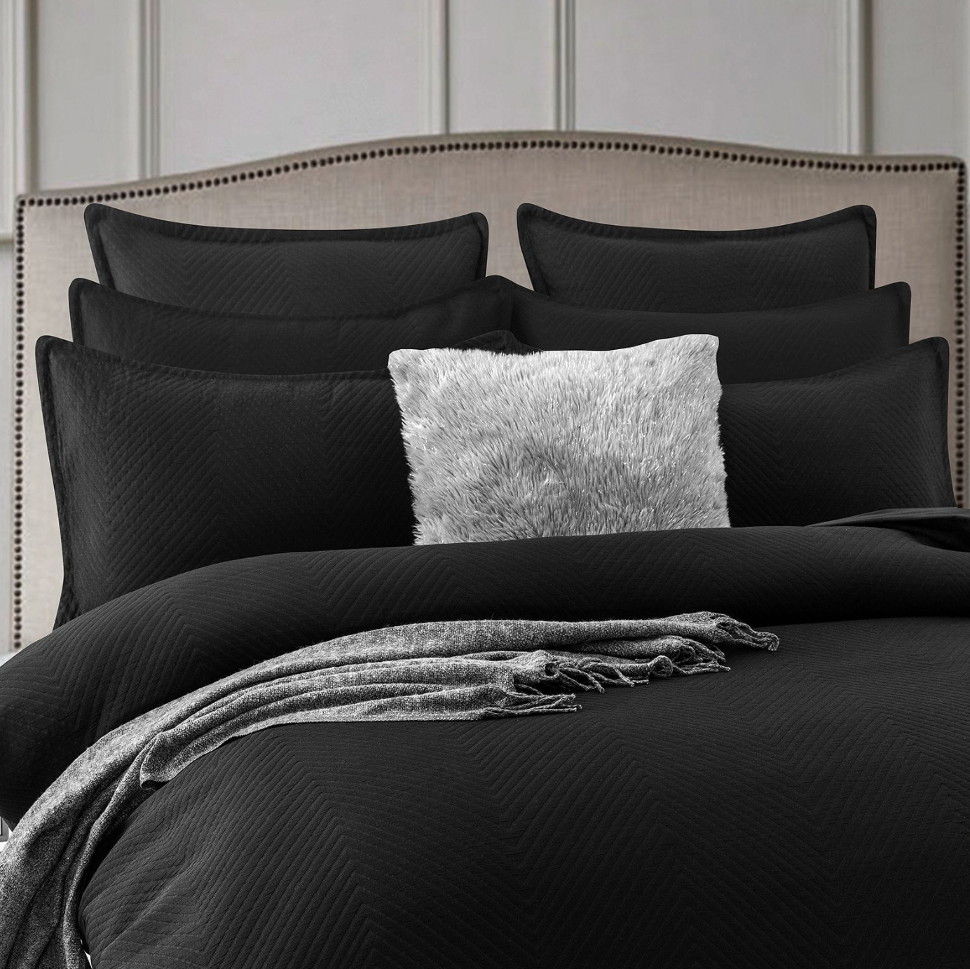 Chevron Quilt Cover Set