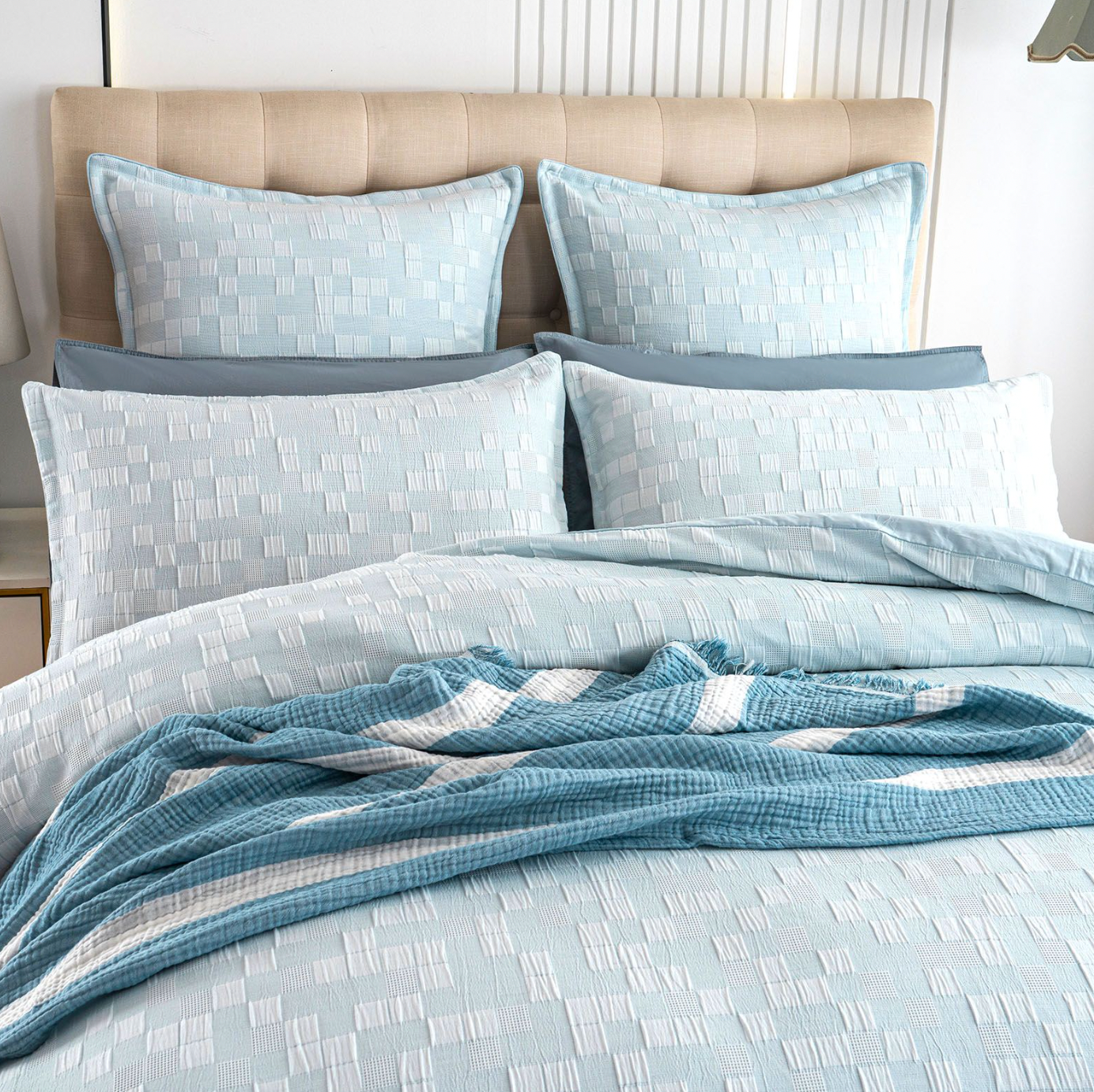 Jervis Check Quilt Cover Set