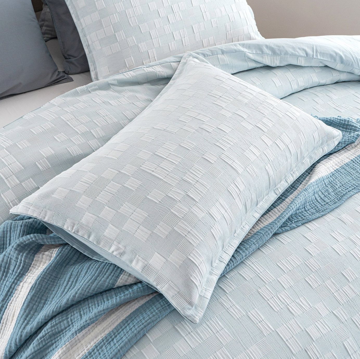 Jervis Check Quilt Cover Set