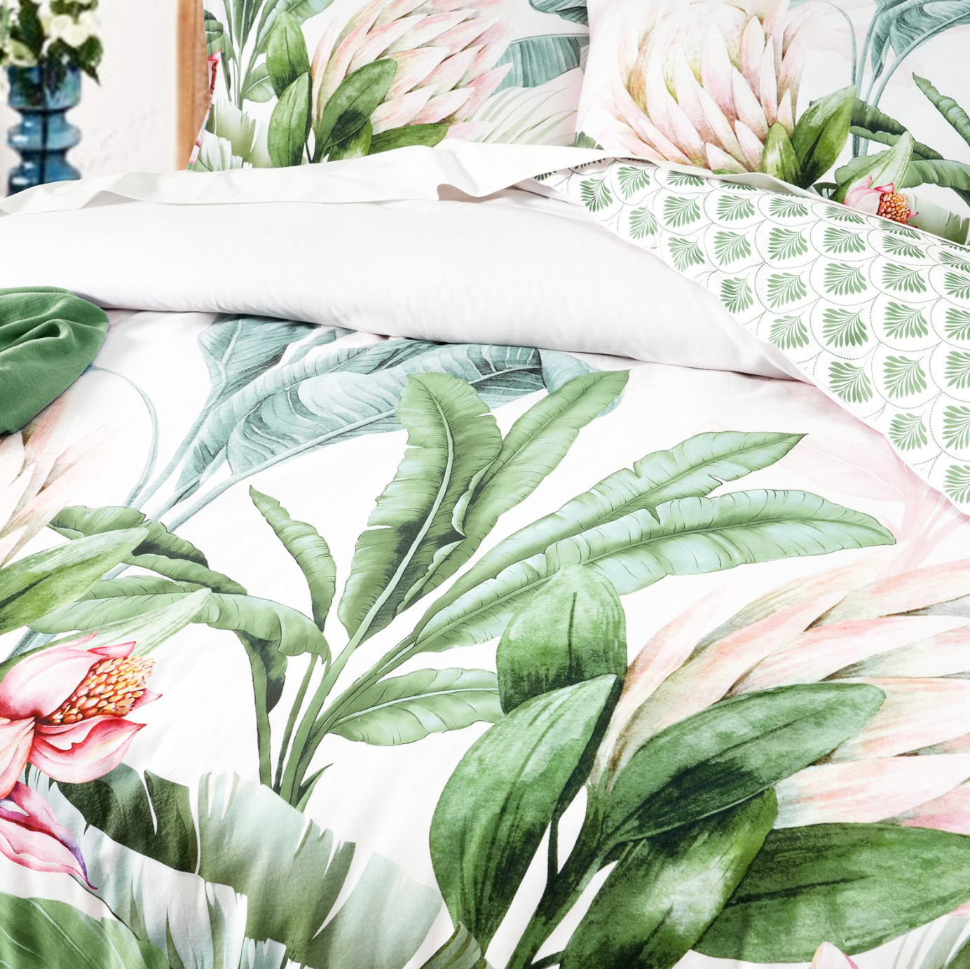 Gardenia Quilt Cover Set