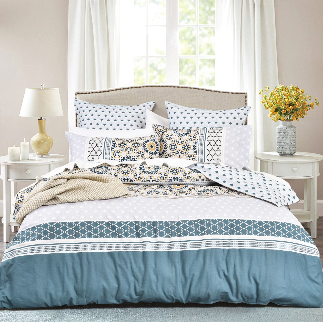 Benitta Quilt Cover Set