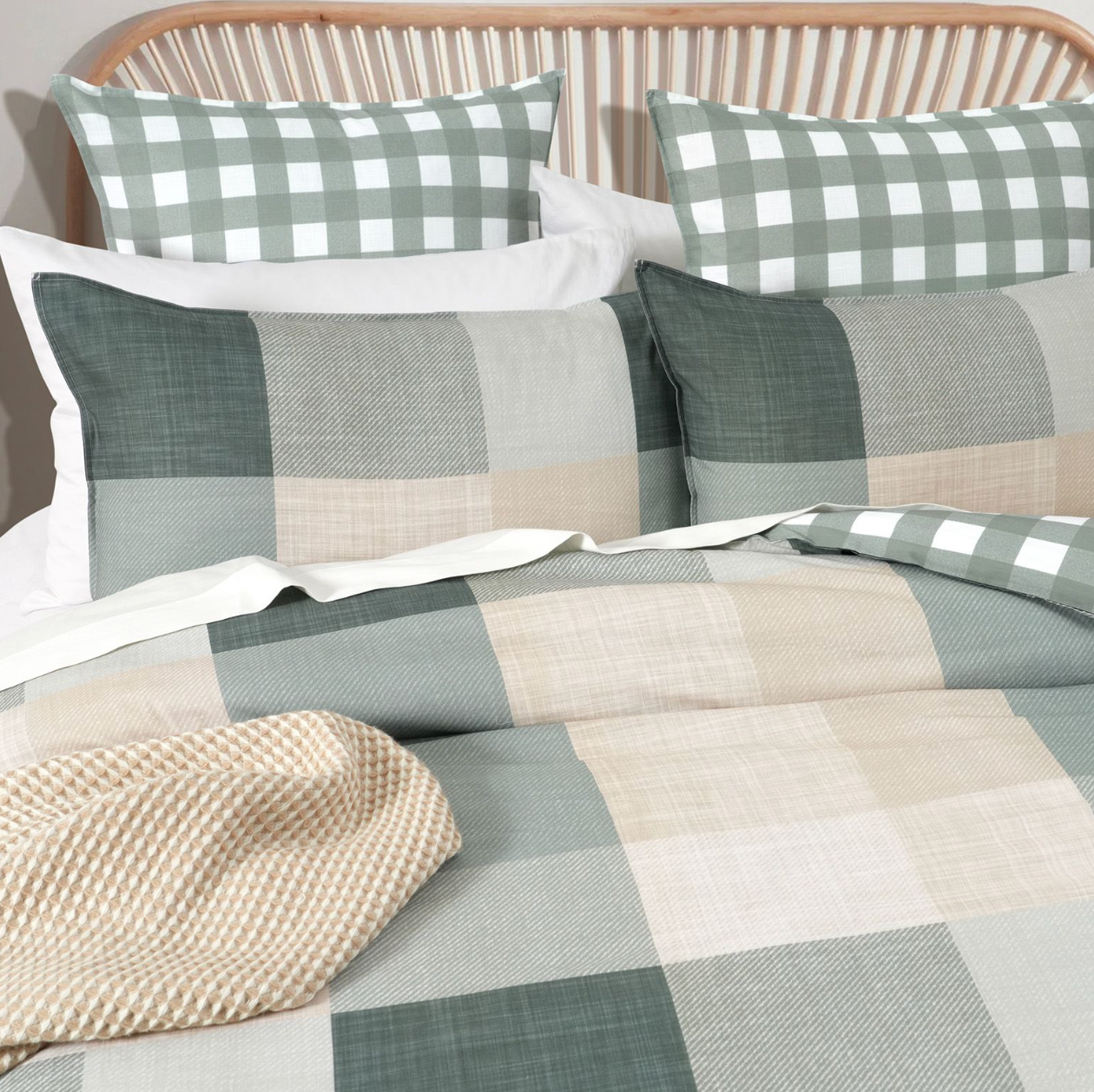 Cooper Checks Quilt Cover Set