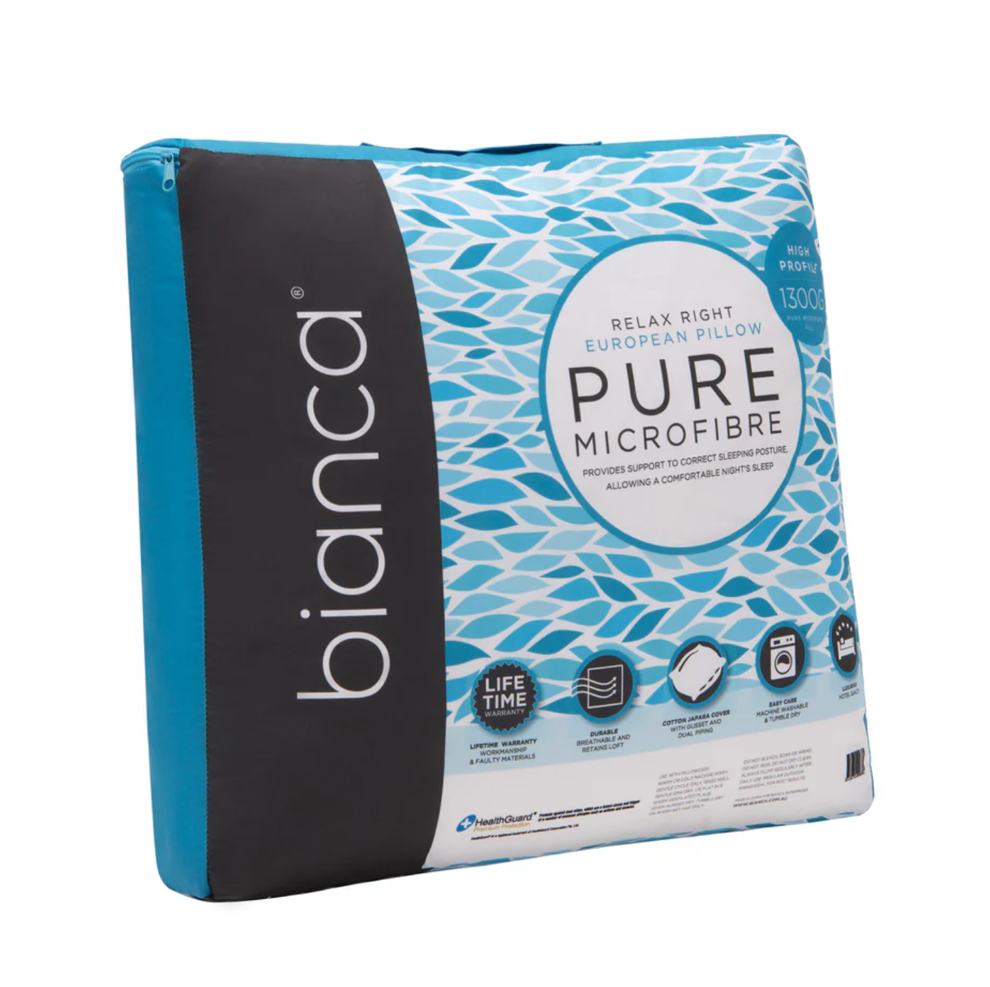 Relax Right Pure Microfibre European Size Pillow