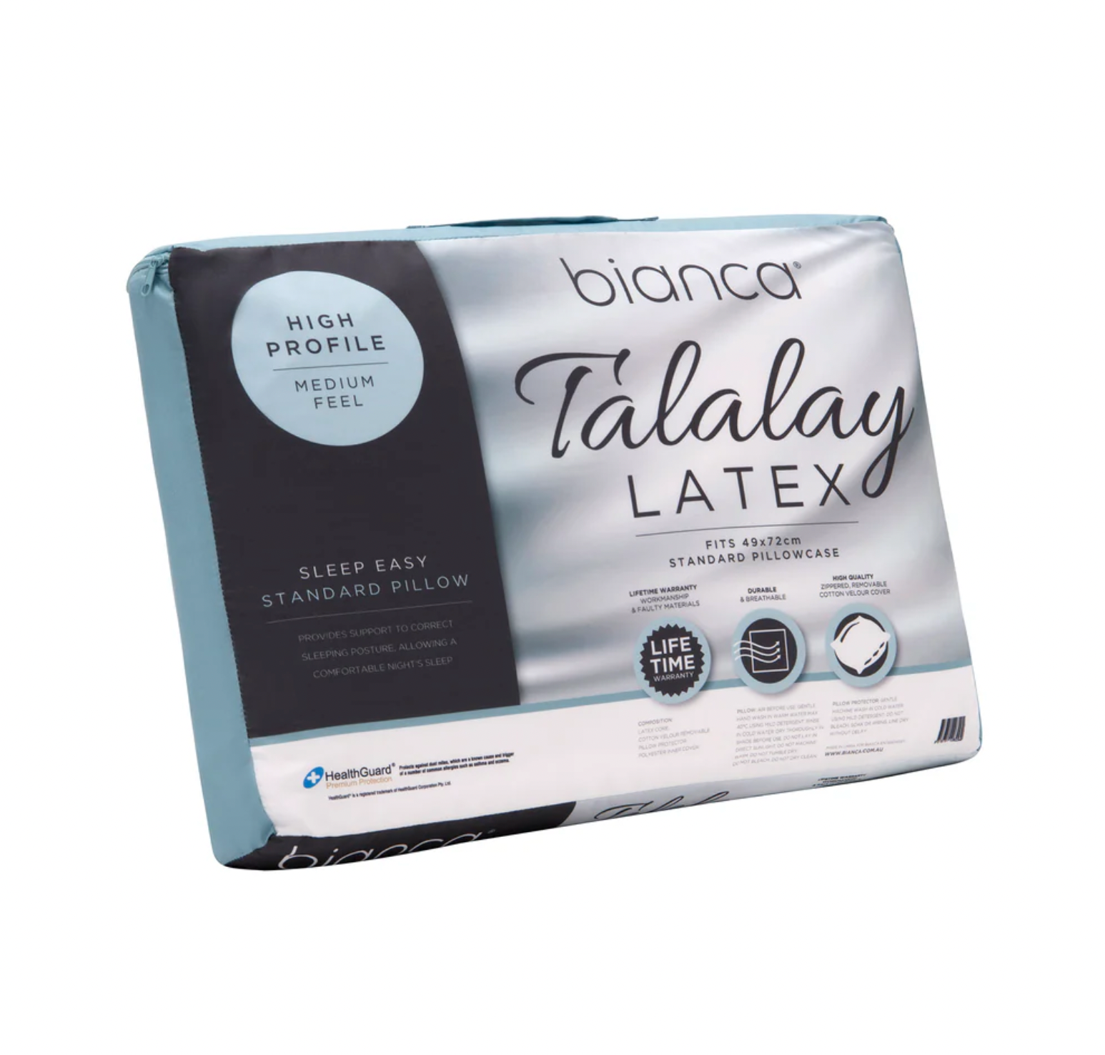Sleep Easy High Profile Talalay Latex Pillow