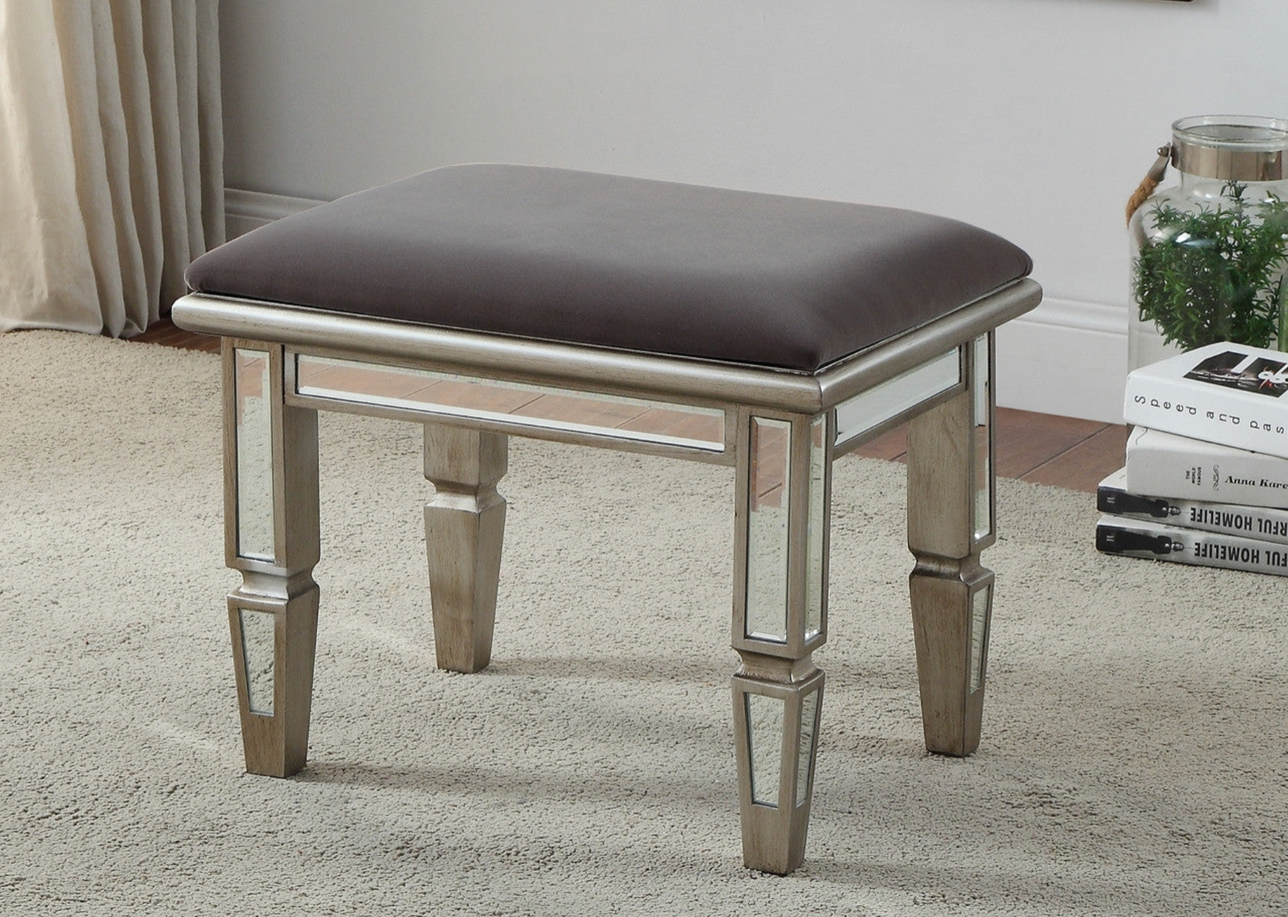 Rochelle Mirror Stool