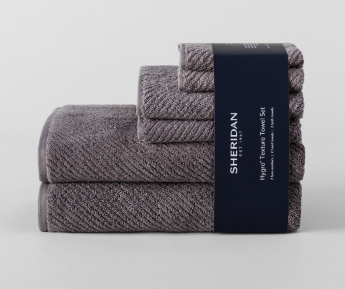 Hygro Tex 6pc Towel Pack