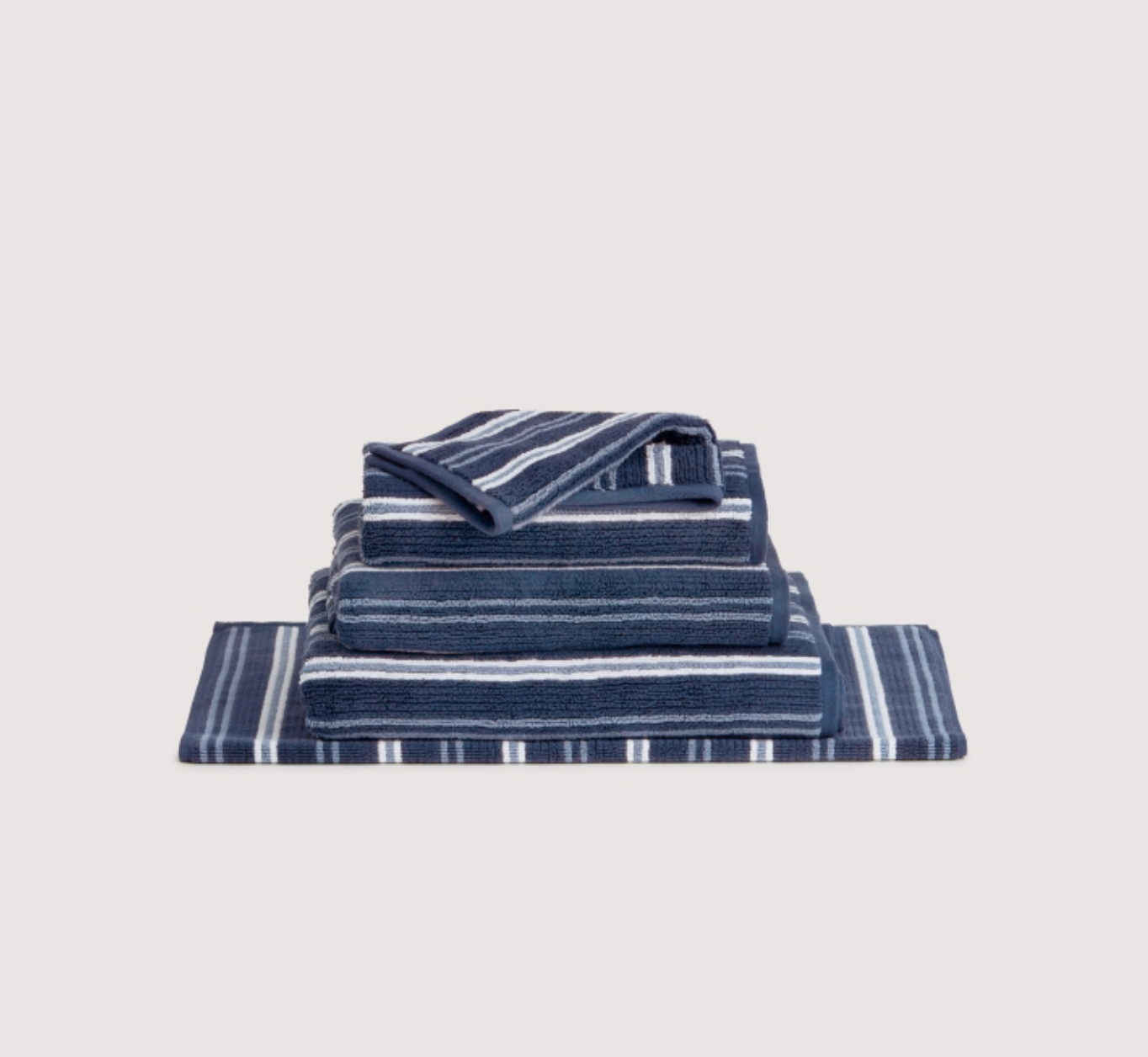 Living Textures Stripe Bath Mat