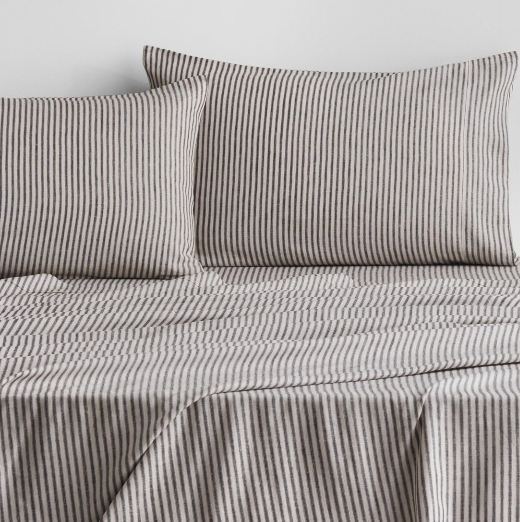 Abbotson Ticking Stripe Flat Sheet