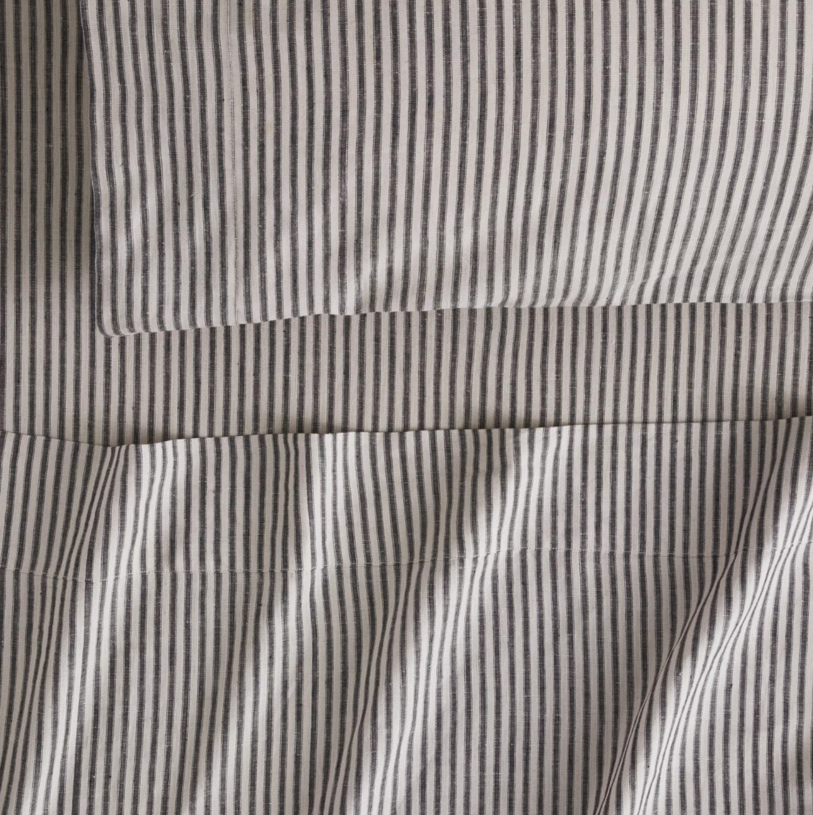 Abbotson Ticking Stripe Flat Sheet
