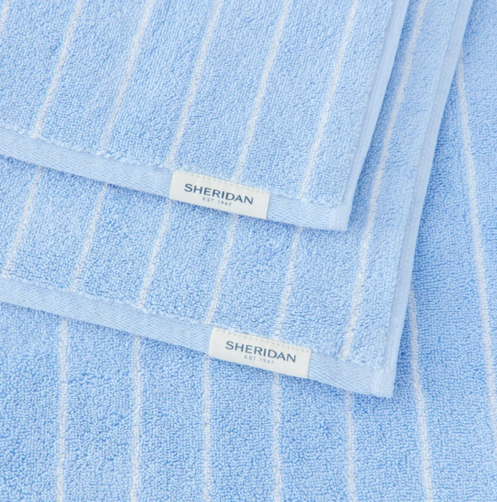 Aven Australian Cotton Stripe Face Washer