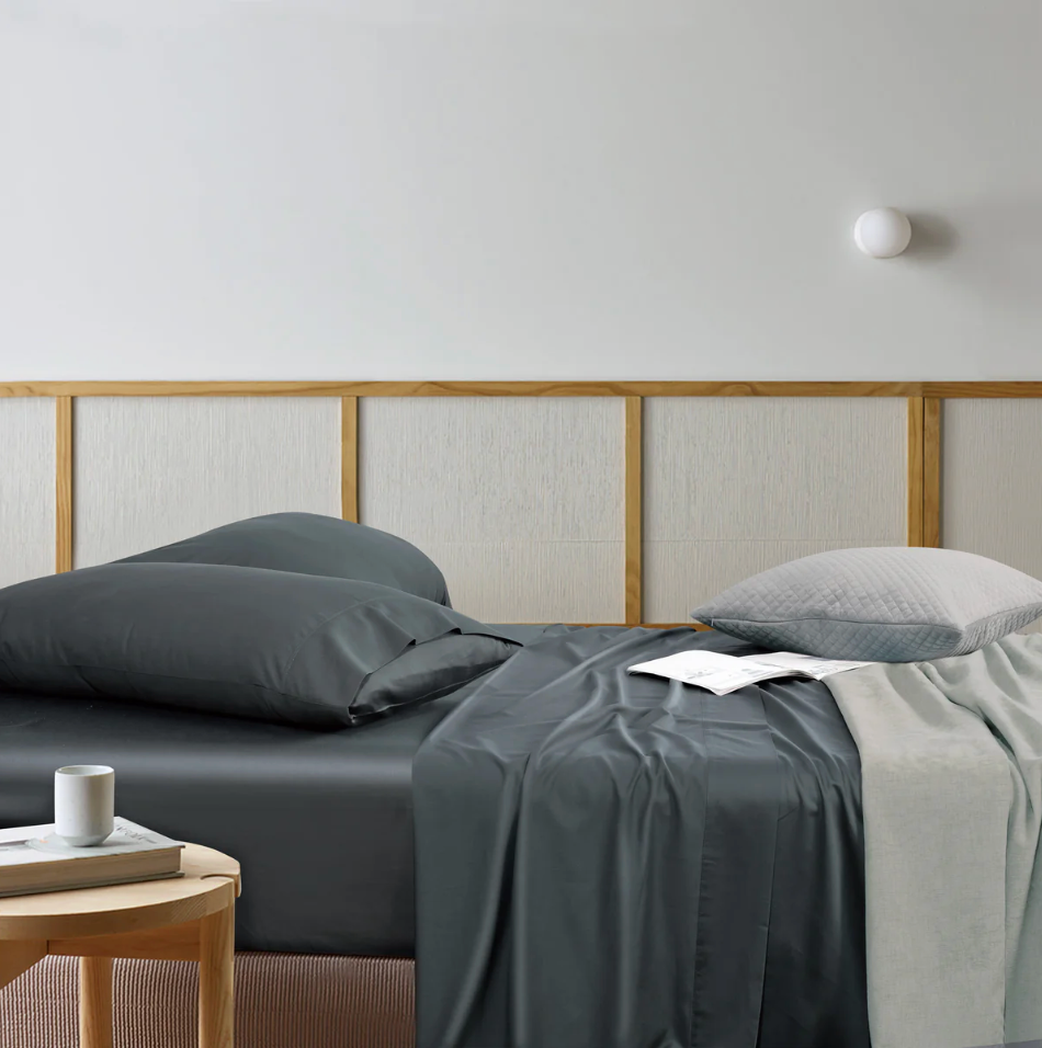 Rosebank Mega 500 Thread Count Bamboo/Cotton Sateen Weave Sheet Set