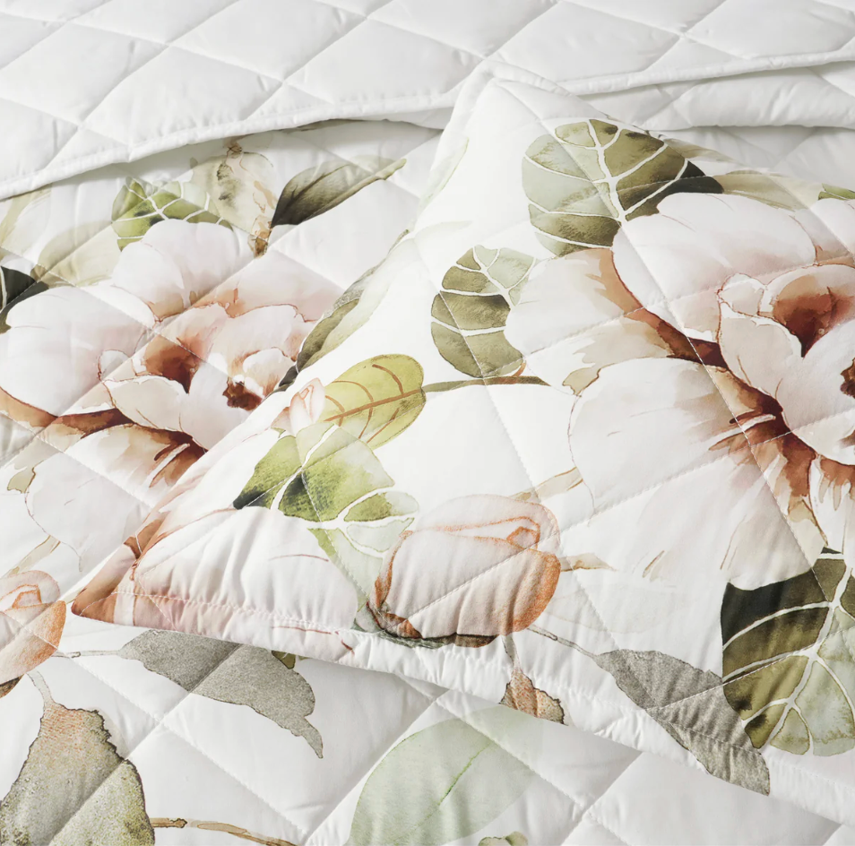 Rosalia Coverlet Set White