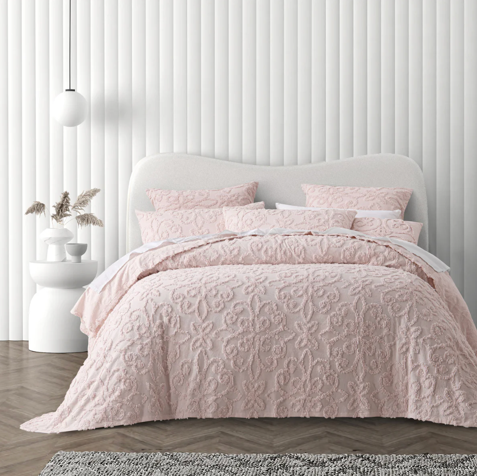 Ella Bedspread Blush