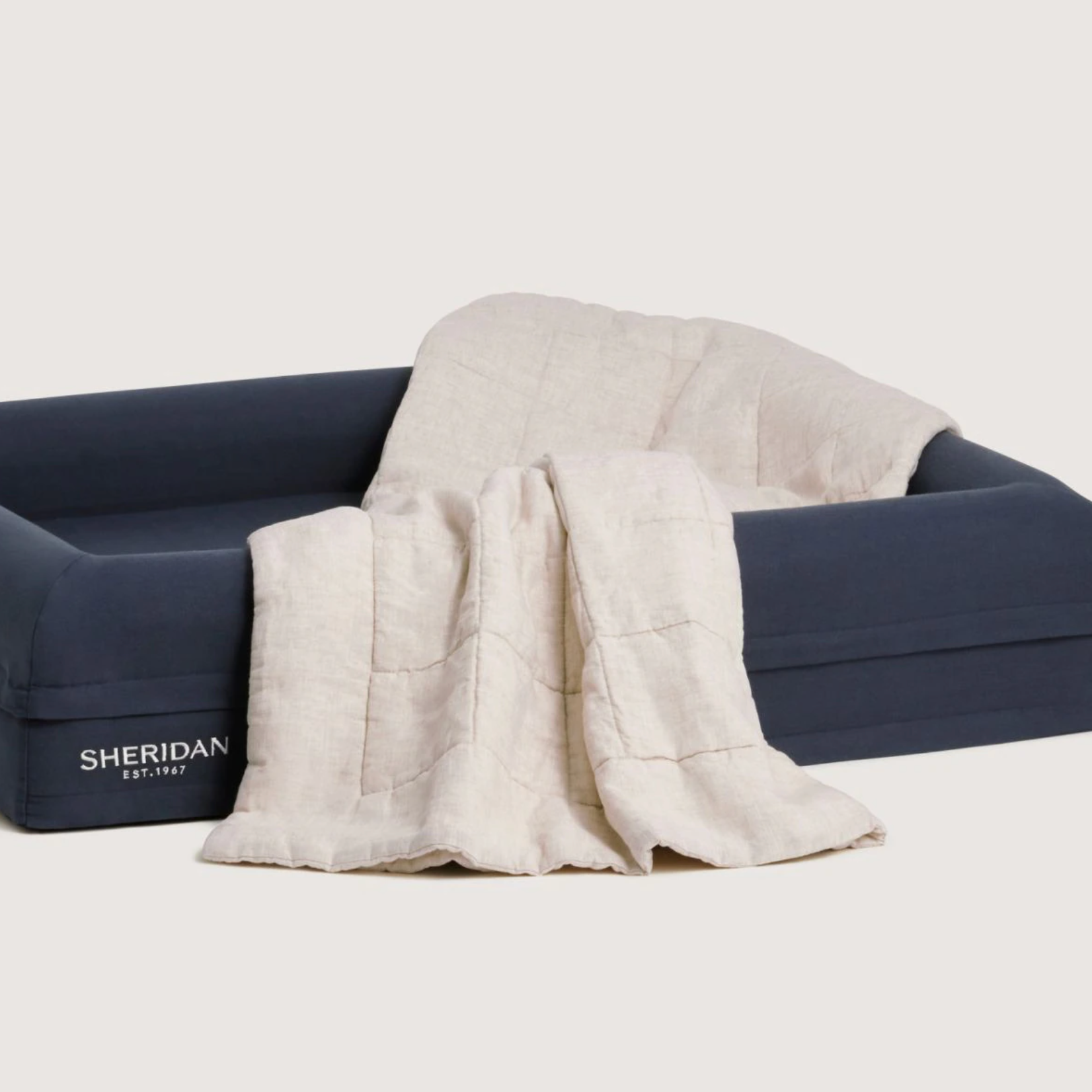 Abbotson Linen Pet Blanket