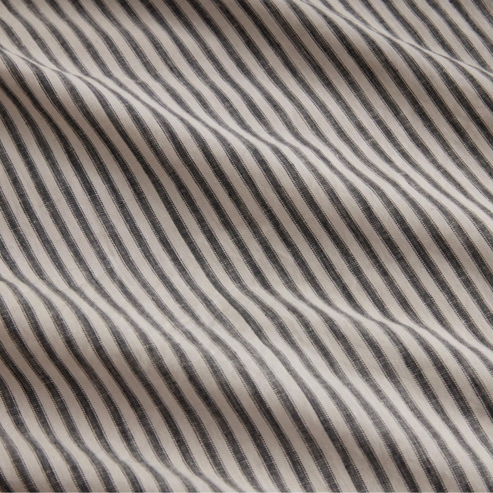 Abbotson Linen Ticking Stripe Tailored Pillowcase Pair