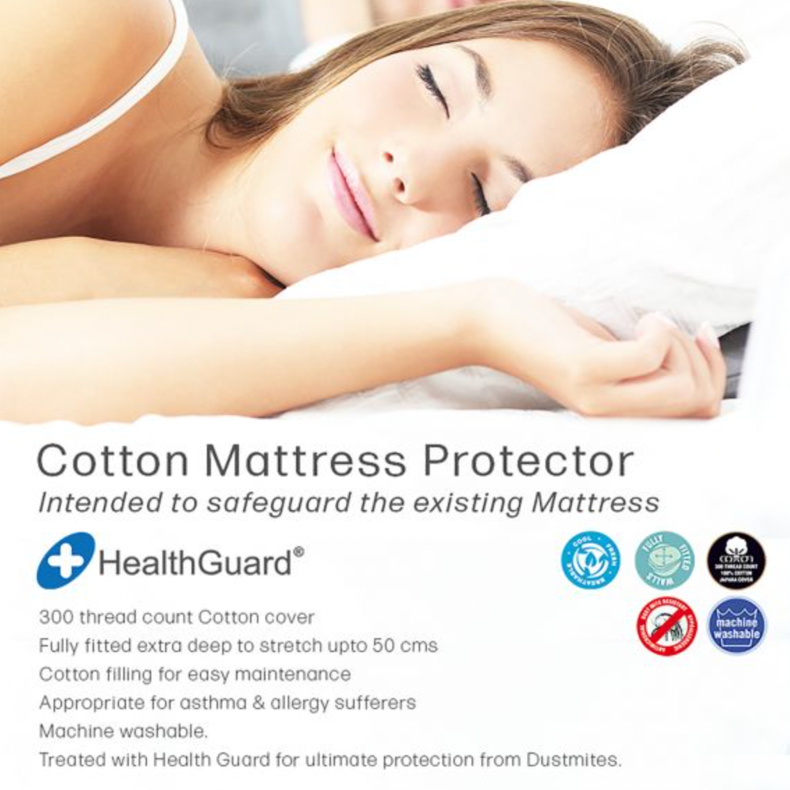 Renee Taylor Ultimate All Cotton Mattress Protector