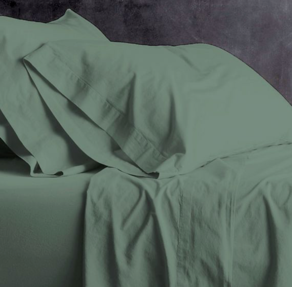 Park Avenue European Vintage Washed Cotton Sheet sets