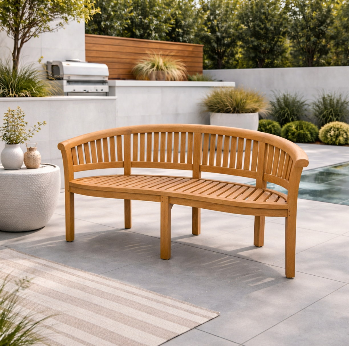 Banana Garden Bench