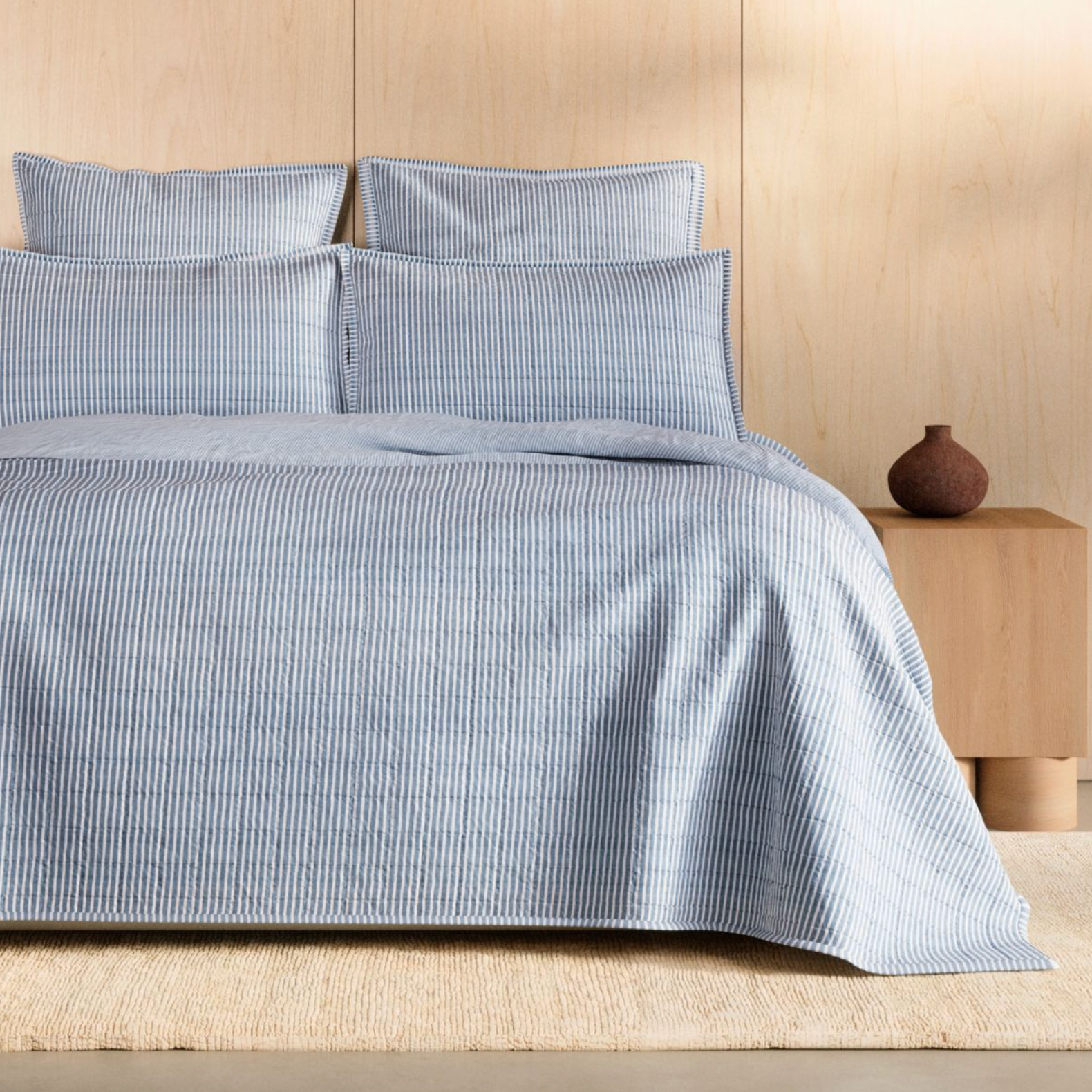 Reilly Stripe Duo Bed Cover