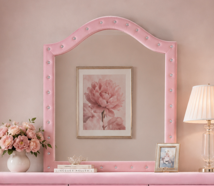 Zohar Dressing Table - Pink