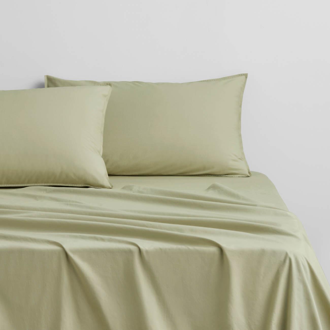 Bayley Washed Percale Sheet Set
