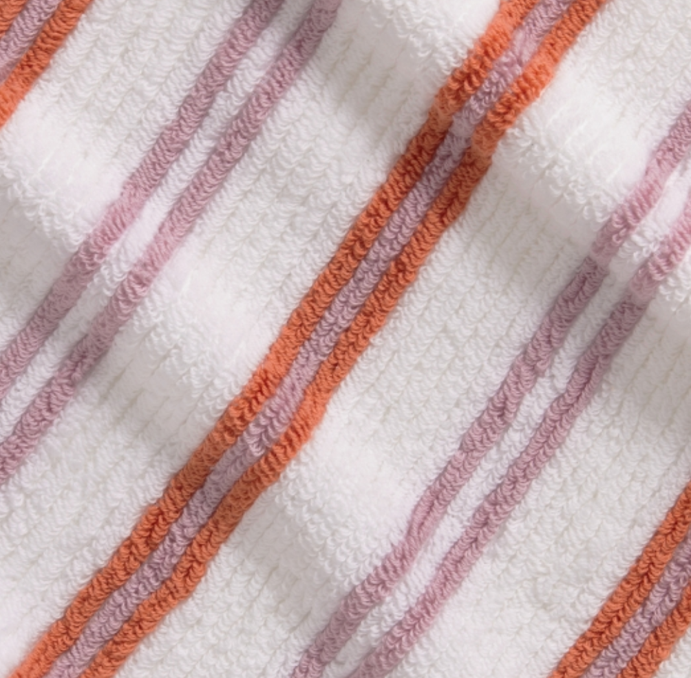 Living Textures Stripe Face Washer