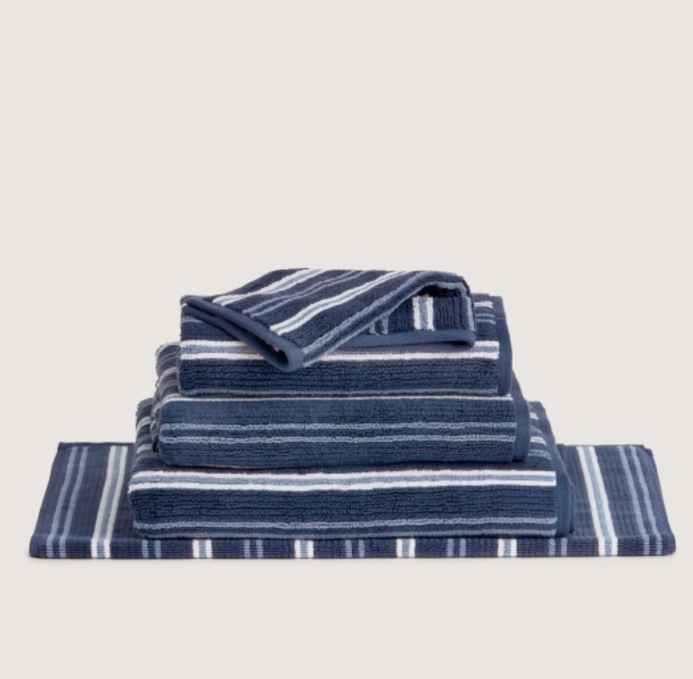 Living Textures Stripe Face Washer