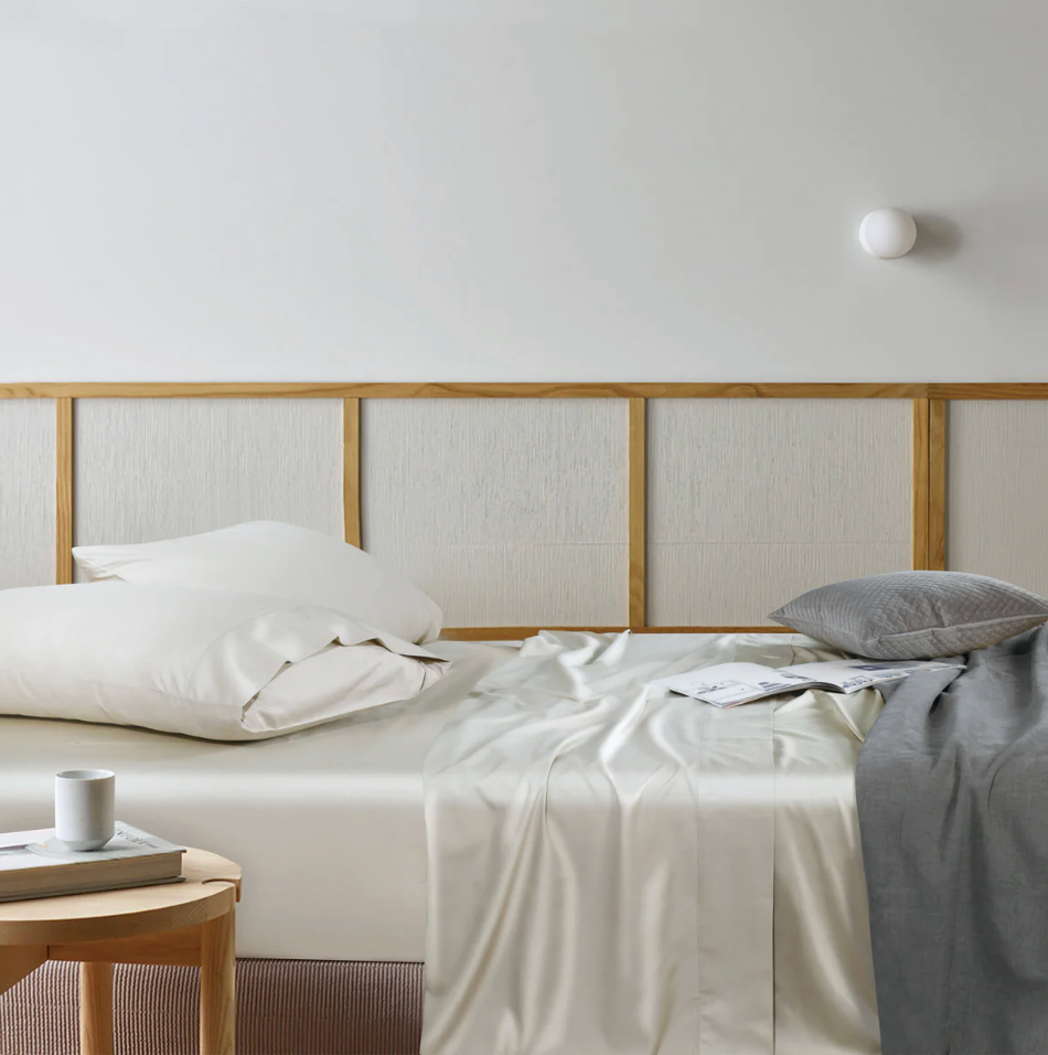 Rosebank Mega 500 Thread Count Bamboo/Cotton Sateen Weave Sheet Set