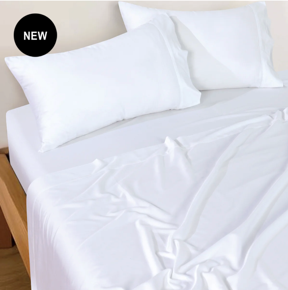 Rosebank Mega 500 Thread Count Bamboo/Cotton Sateen Weave Sheet Set