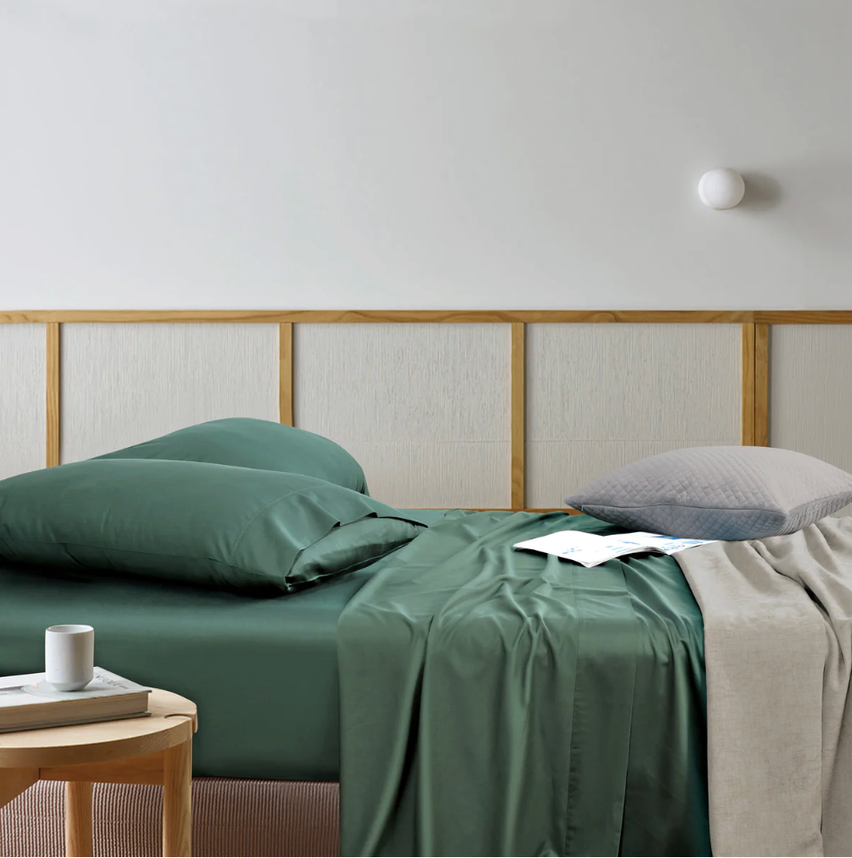 Rosebank Mega 500 Thread Count Bamboo/Cotton Sateen Weave Sheet Set