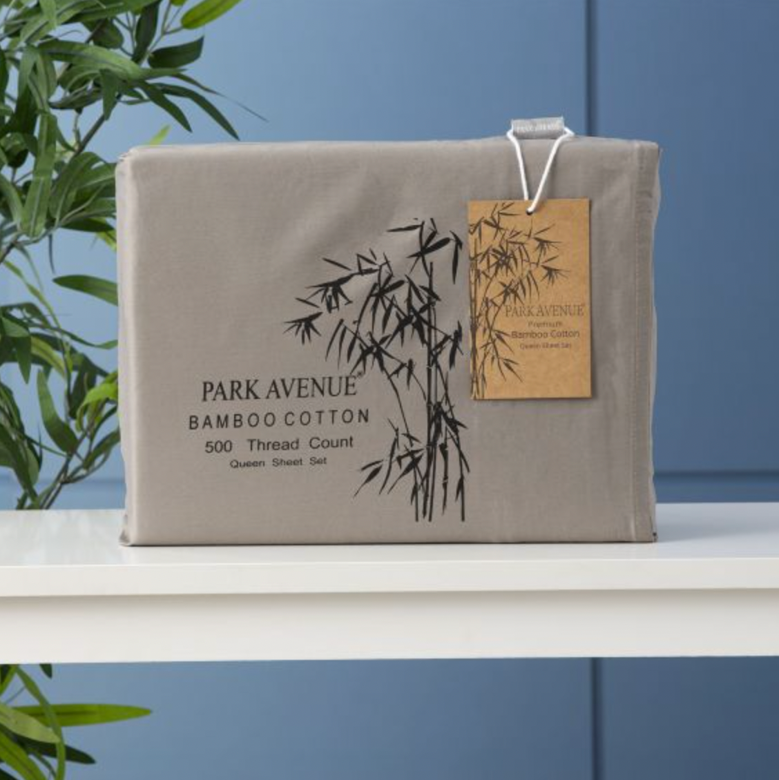 Park Avenue 500 Thread Count Natural Bamboo Cotton Sheet Sets