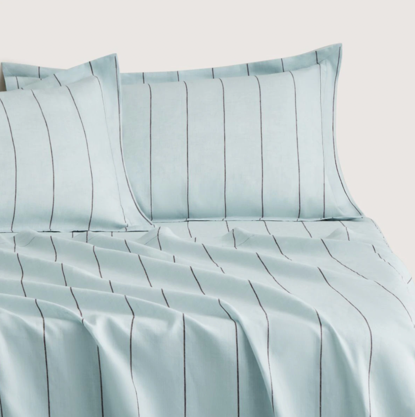 Abbotson Linen Stripe Flat Sheet