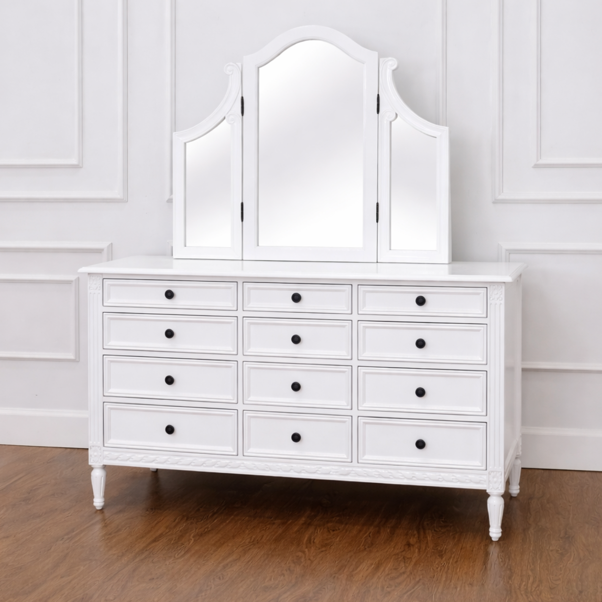 Andorra Dressing Table with Mirror