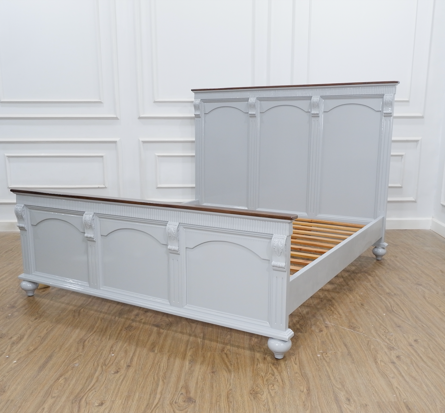 Agathon Wood Bed Frame