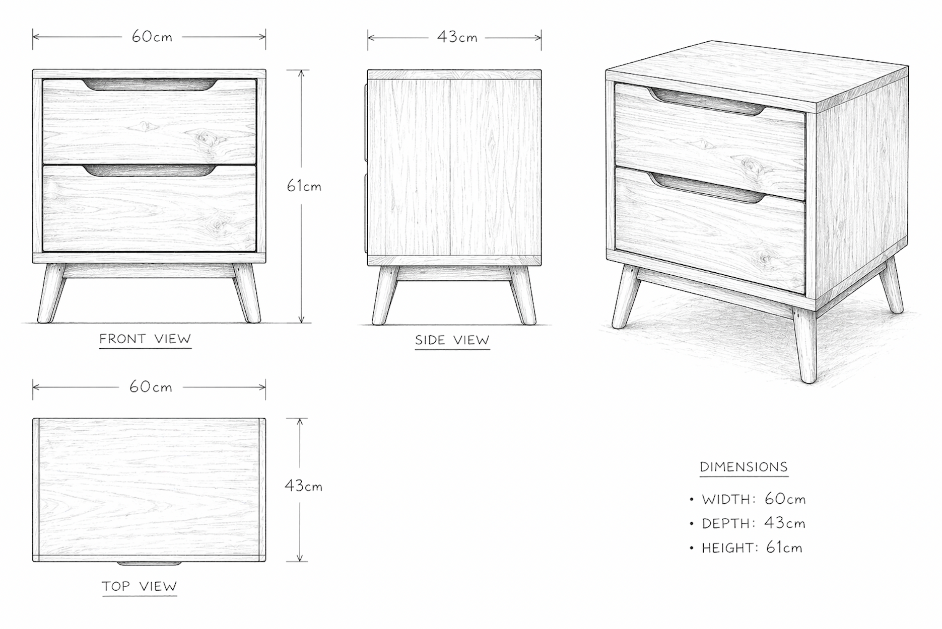 Lennart Bedside Table