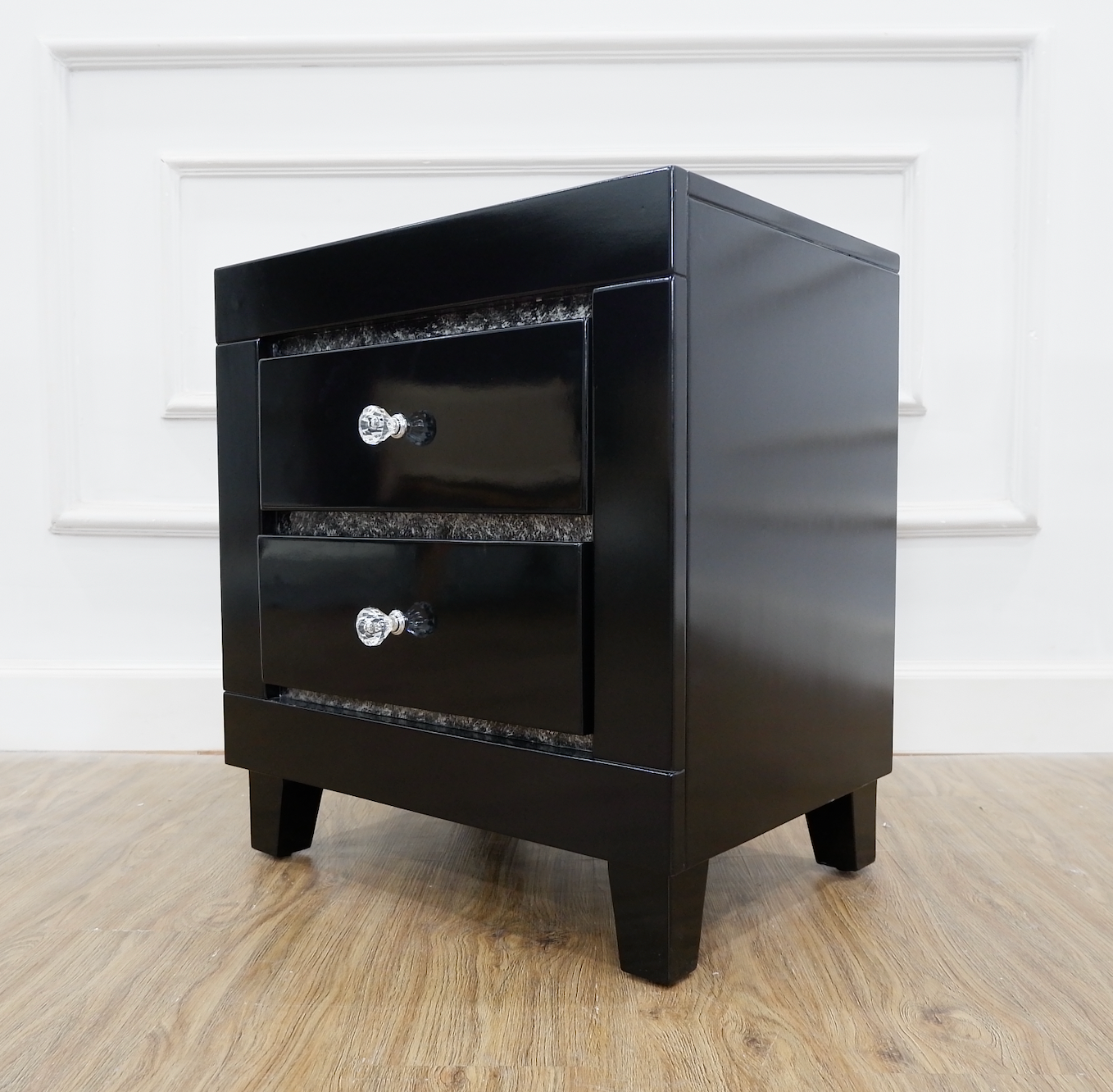 Magdeburg Bedside Table - Black