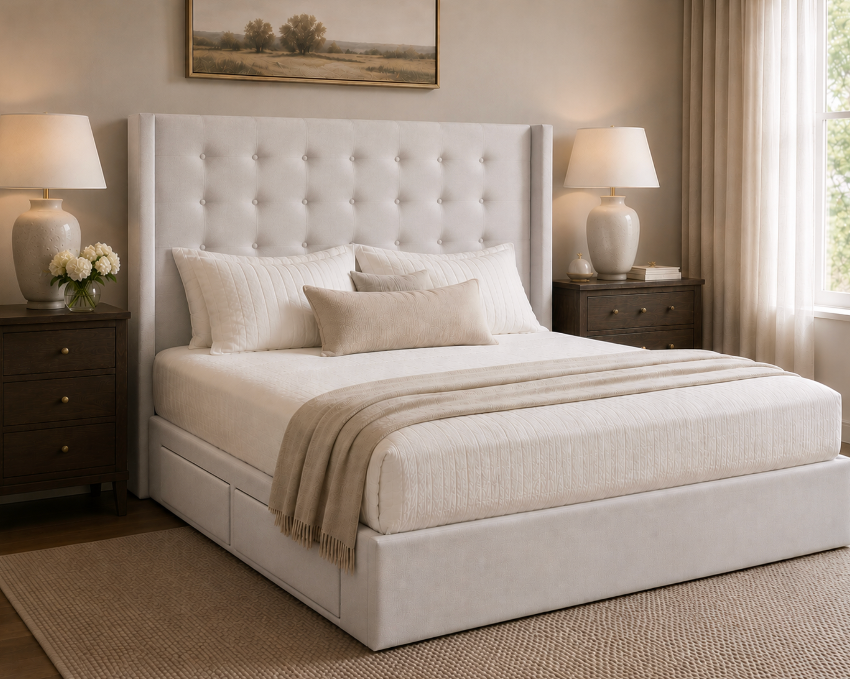 Eliza Upholstered Bed