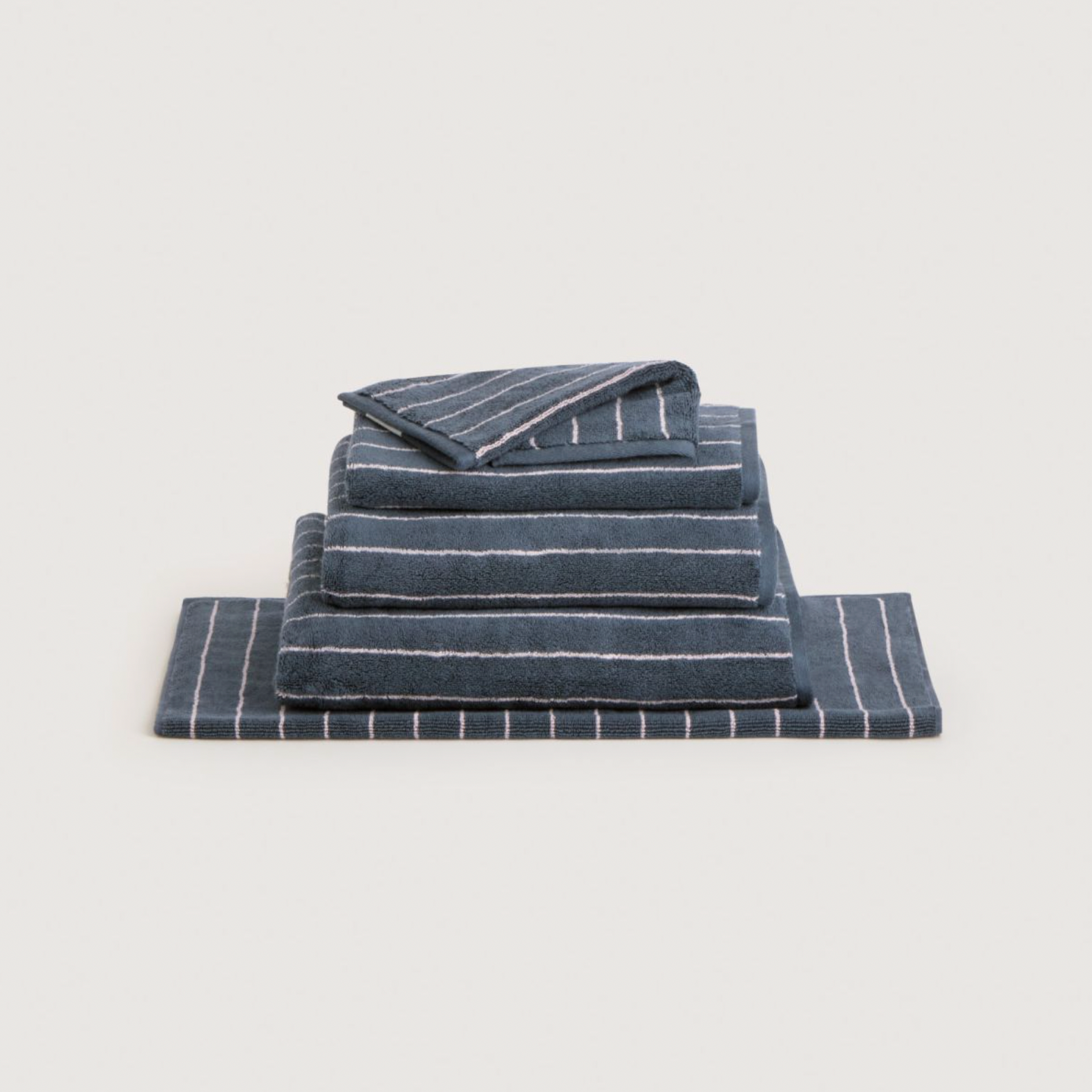 Aven Australian Cotton Stripe Hand Towel