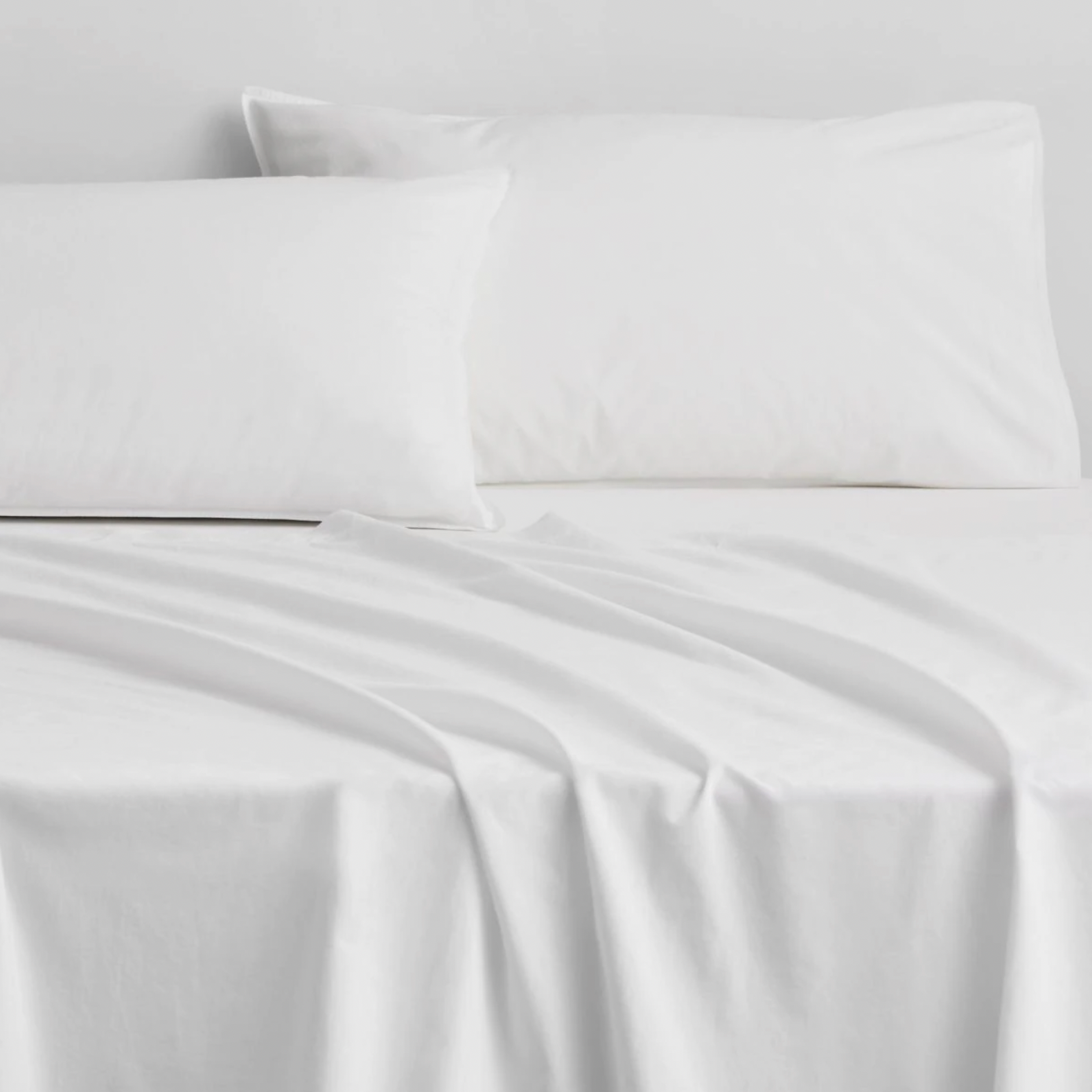 Bayley Washed Percale Fitted Sheet
