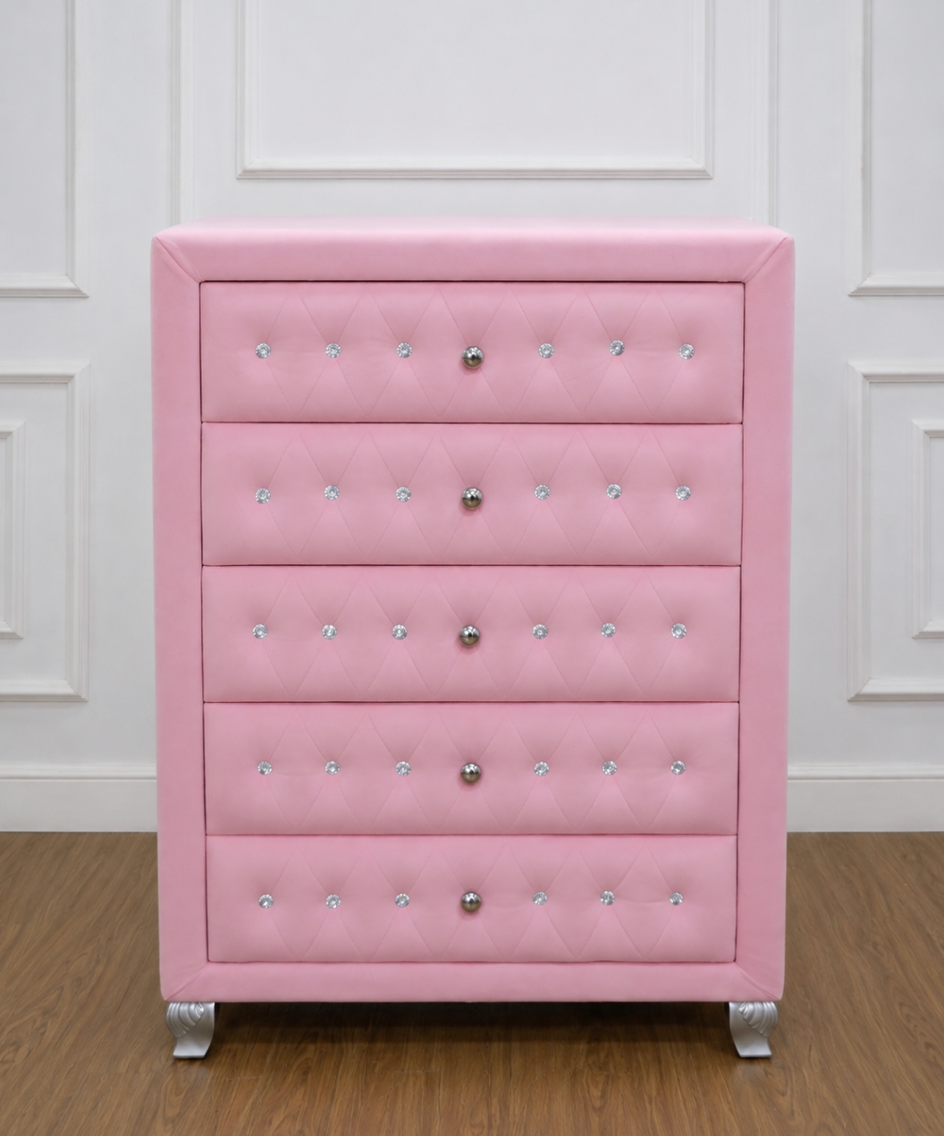 Zohar Chest Of Drawers - Pink