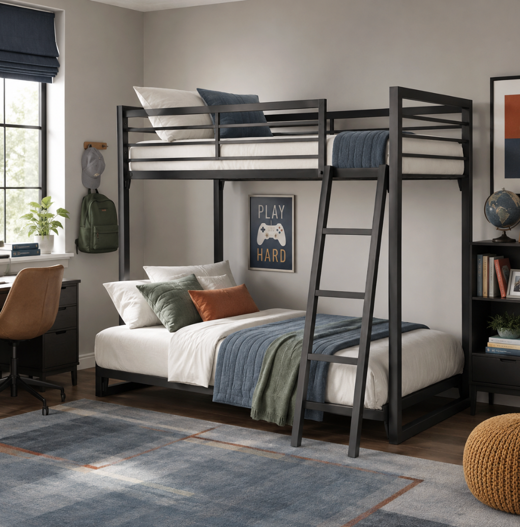 Nash Metal Low Rider Bunk Bed