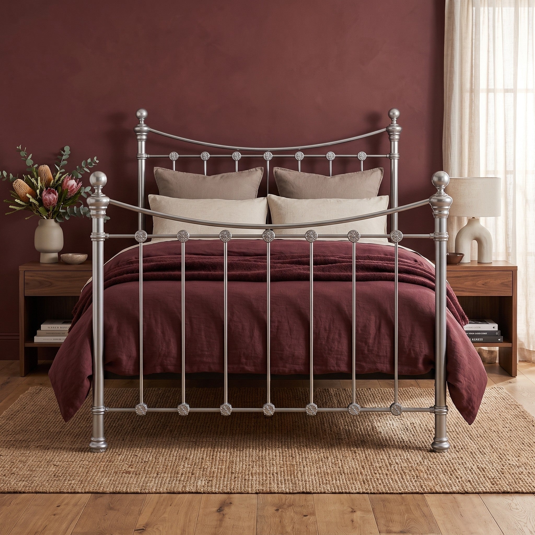 Selby Cast Iron Bed Frame