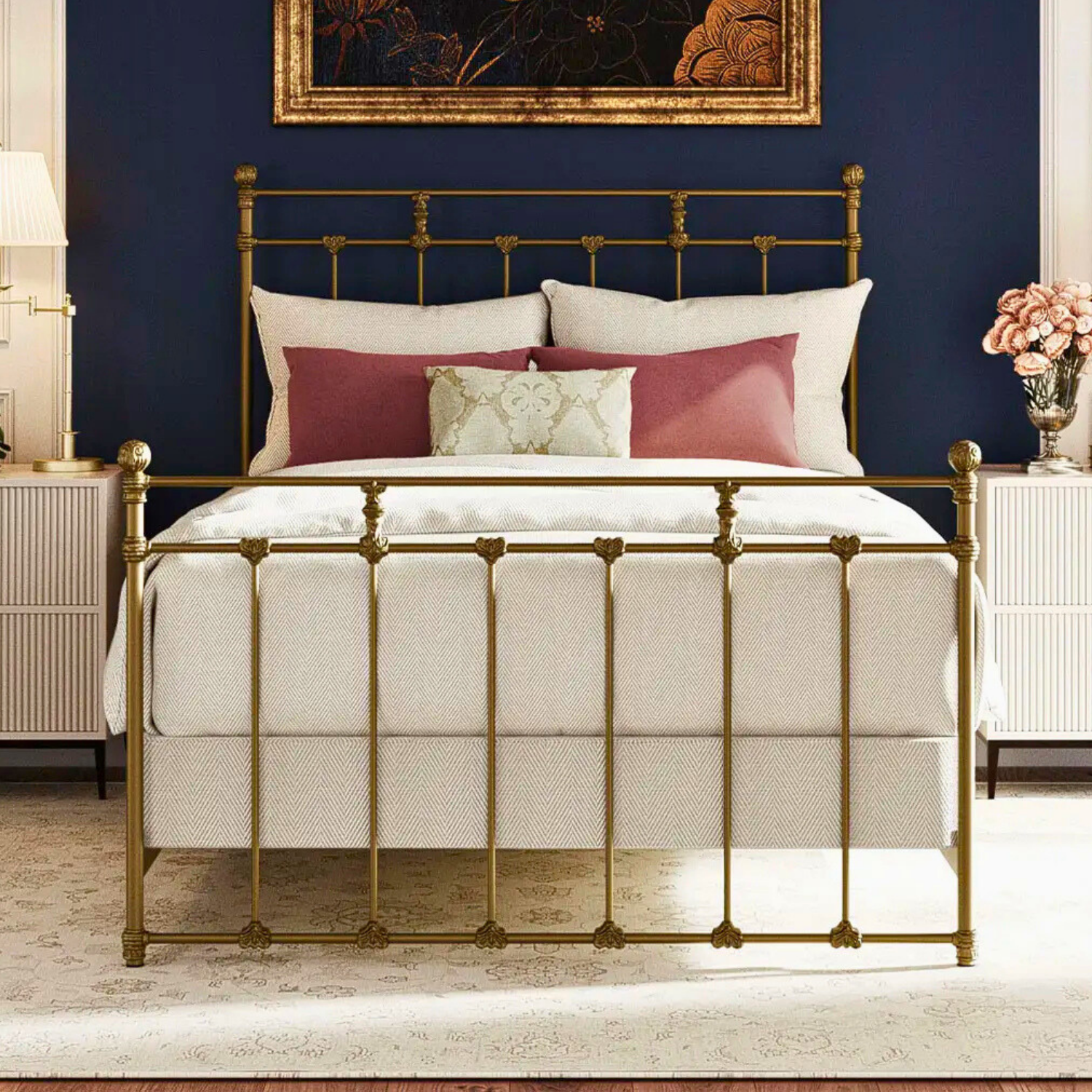 Sena Cast Iron Bed Frame