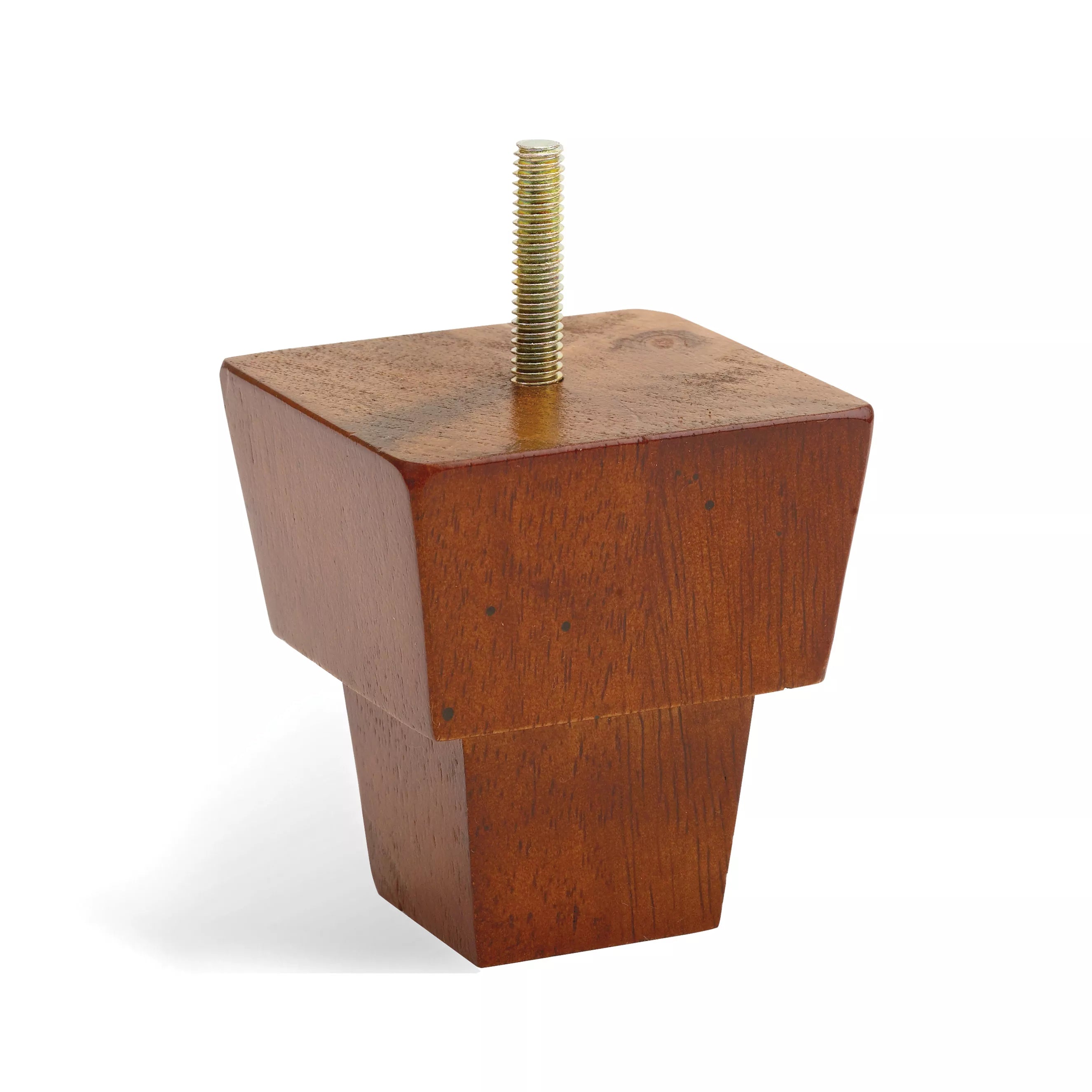 Furniture Leg Mahogany Timber Winston - set of 4