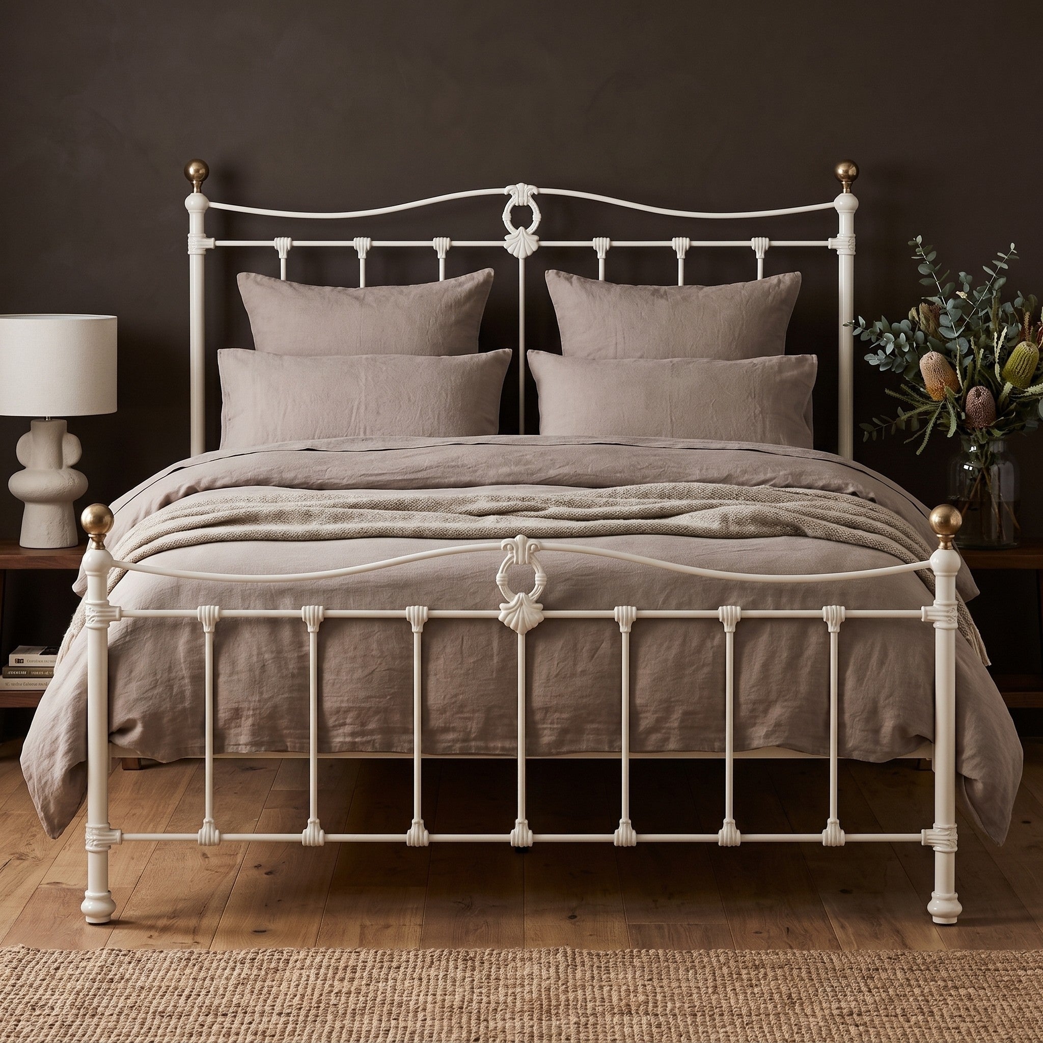 Tully Cast Iron Bed Frame